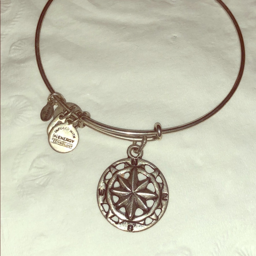 Alex and Ani Compass Charm Bracelet